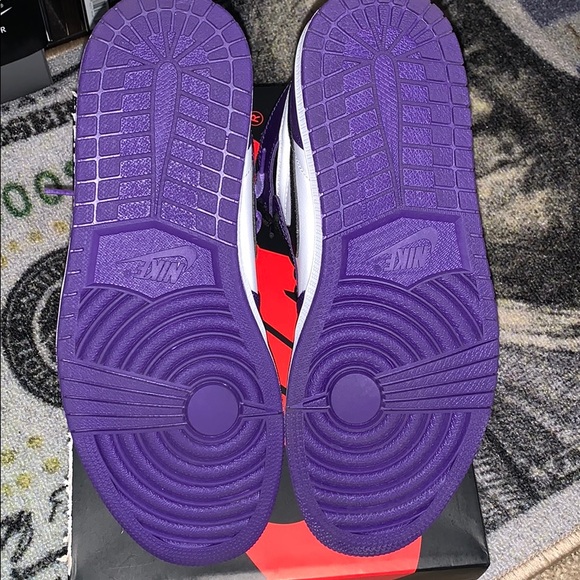 Jordan Retro 1 High “Court Purple” - Picture 5 of 6